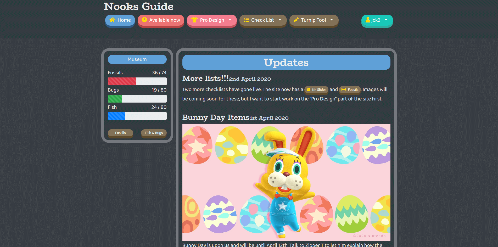 NooksGuide.com Dark Mode