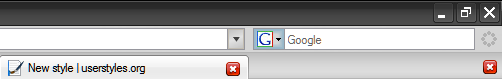 Remove Go and Search Buttons