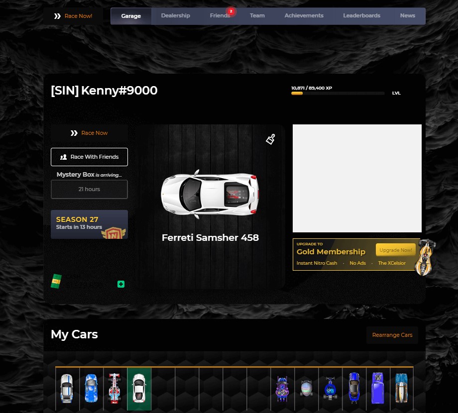 Simple Dark Abstract Theme