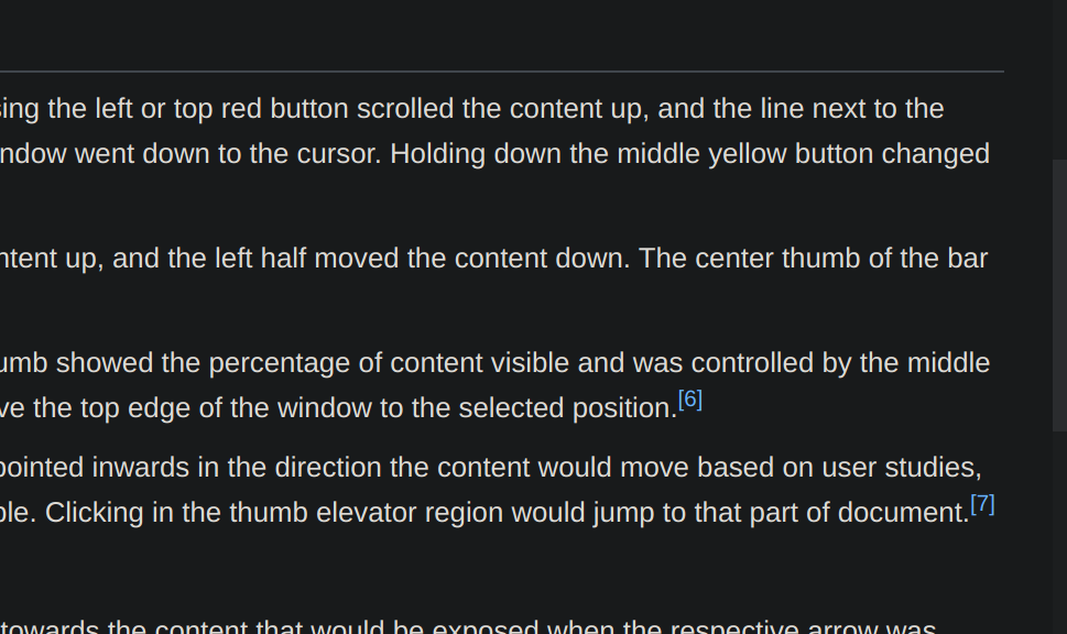 Dark scrollbar for all websites