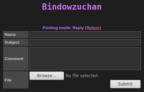 Bindowzuchan Dark