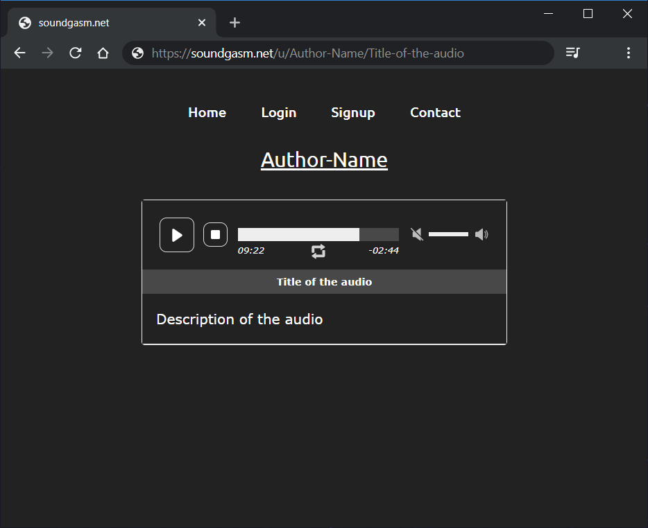 Soundgasm Clear Dark
