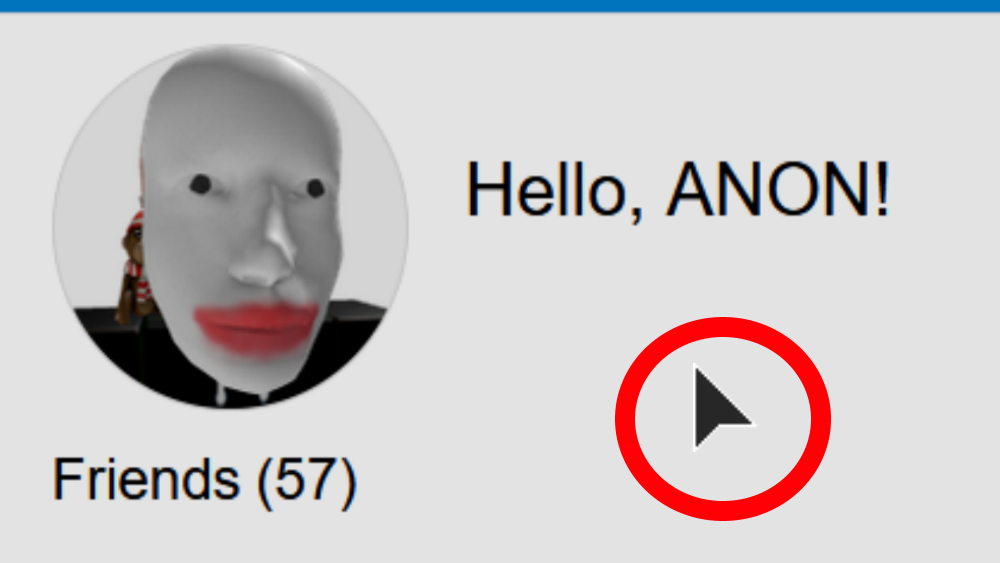 Default Roblox Cursor