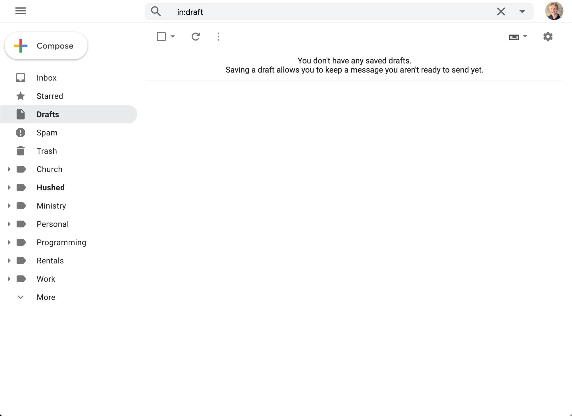 Simplified Gmail
