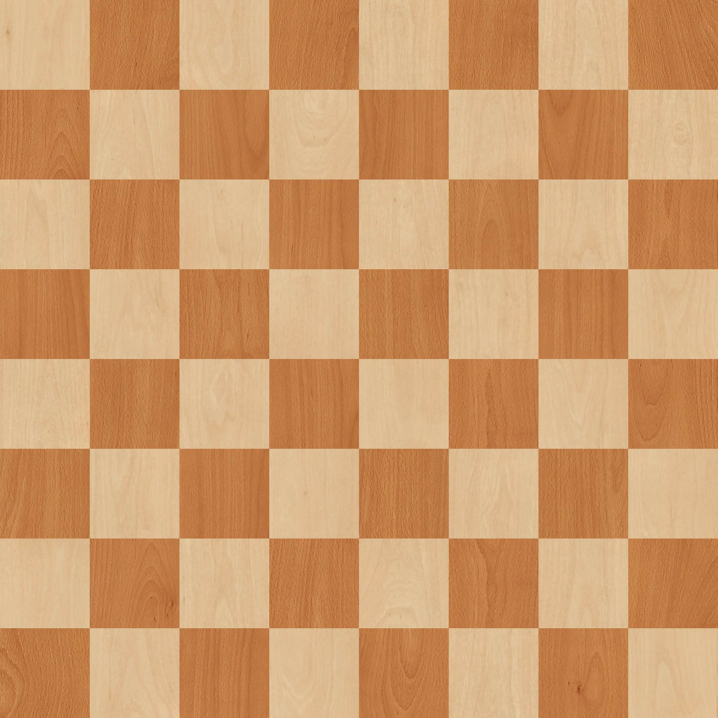Lichess Board: Birch Wooden Chess Board