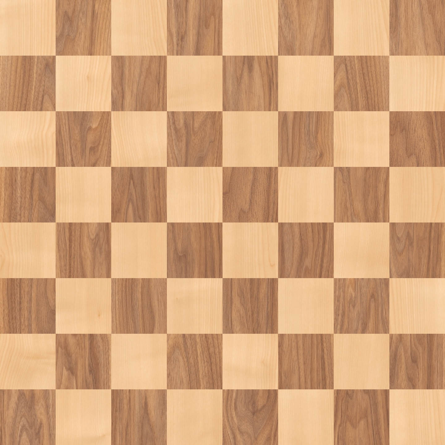 Lichess Board: Walnut-Maple Chess Board