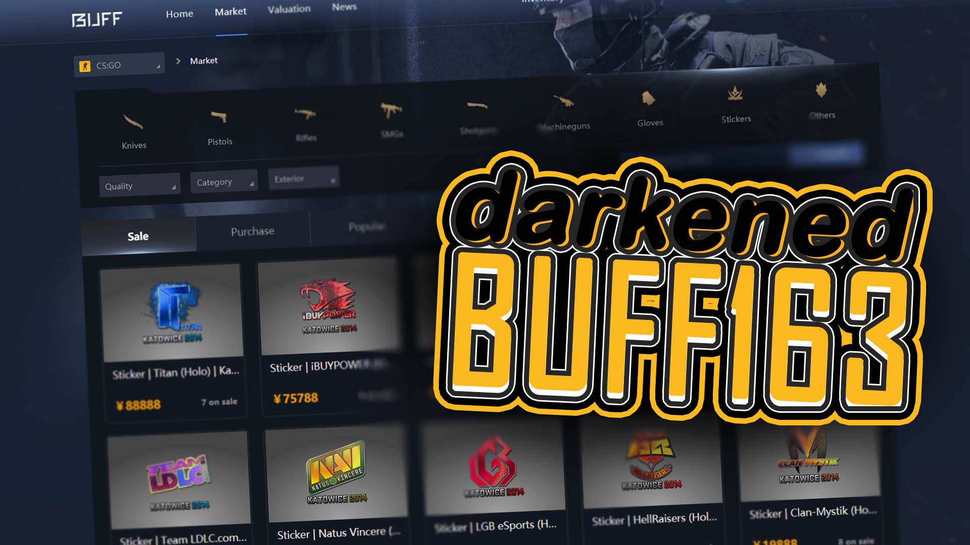 Darkened BUFF163