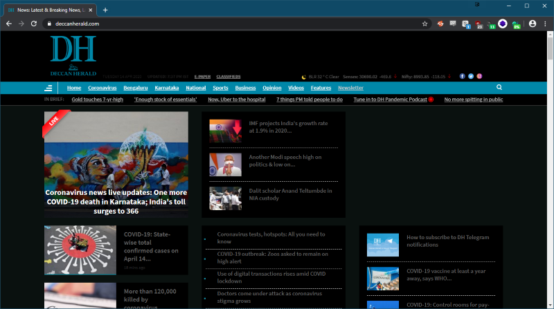 Deccan Herald Dark