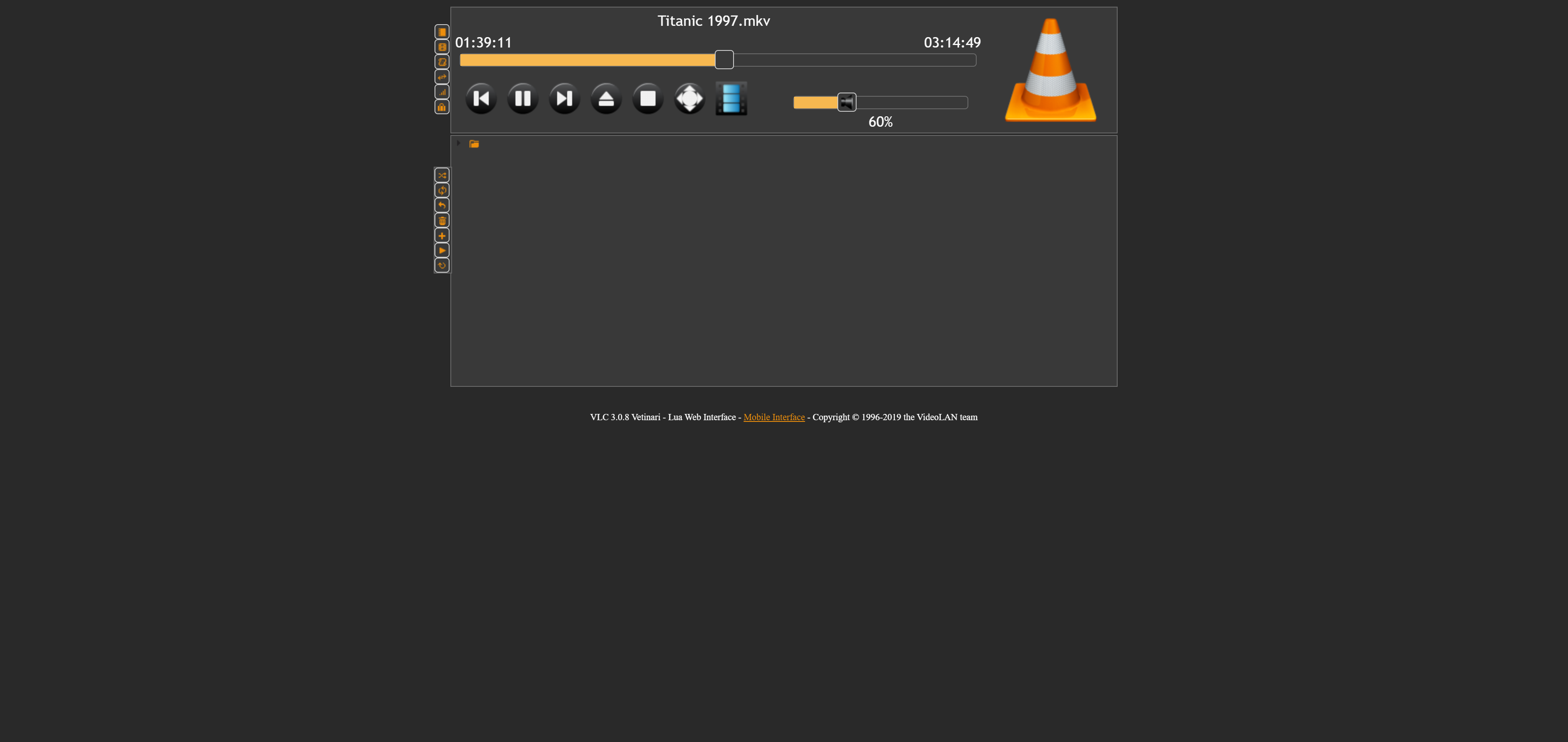 VLC Lua Dark Theme