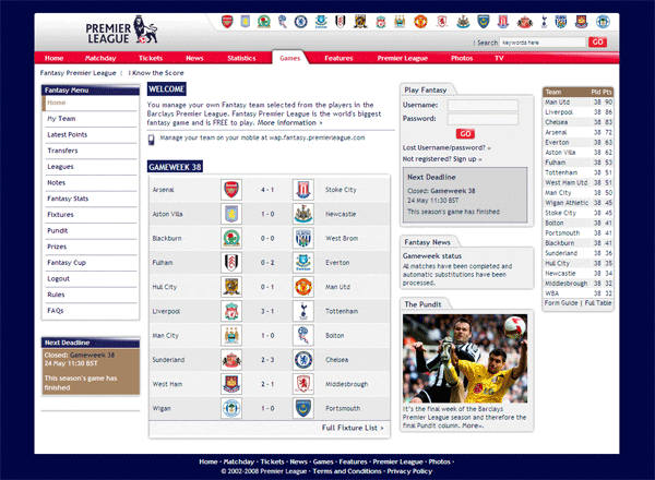 fantasy.premierleague.com - Cleanup