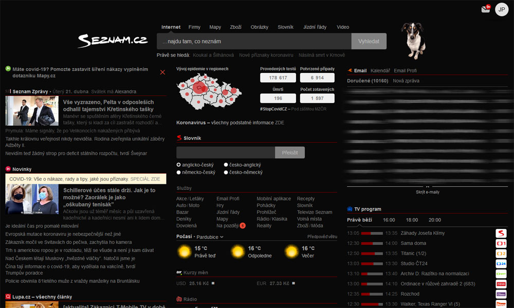 Seznam.cz 2020 černý+maroon