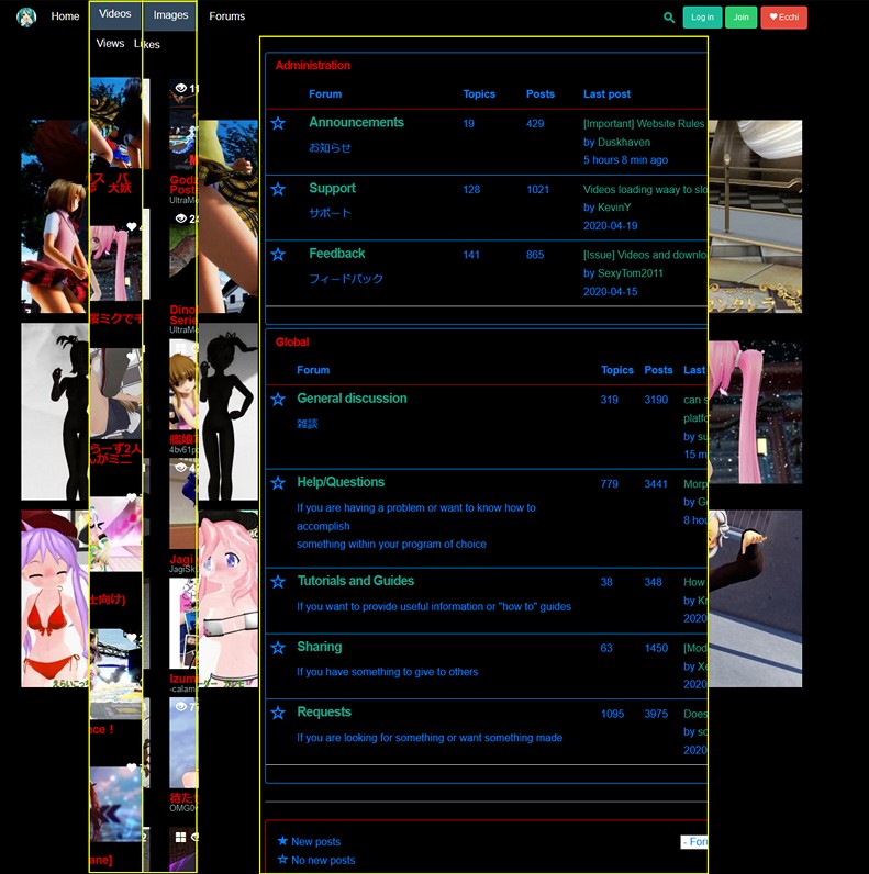 Dark iwara.tv