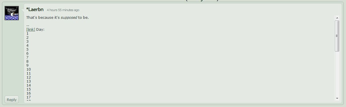 deviantART Limit Comment Length