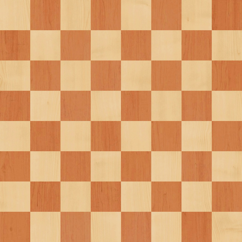 Lichess Board: Orange Wooden Chess Board