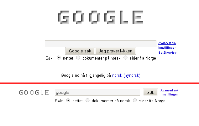 Google.com - 3D Logo