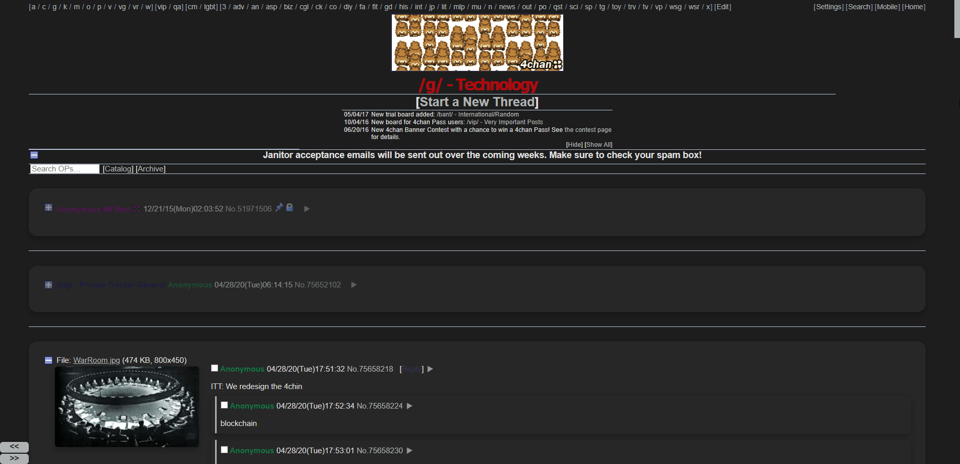 4chan - Modern Dark Mode