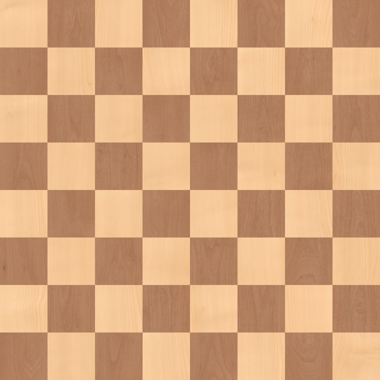 Lichess Board: Brown (Light) Wooden Chess Board