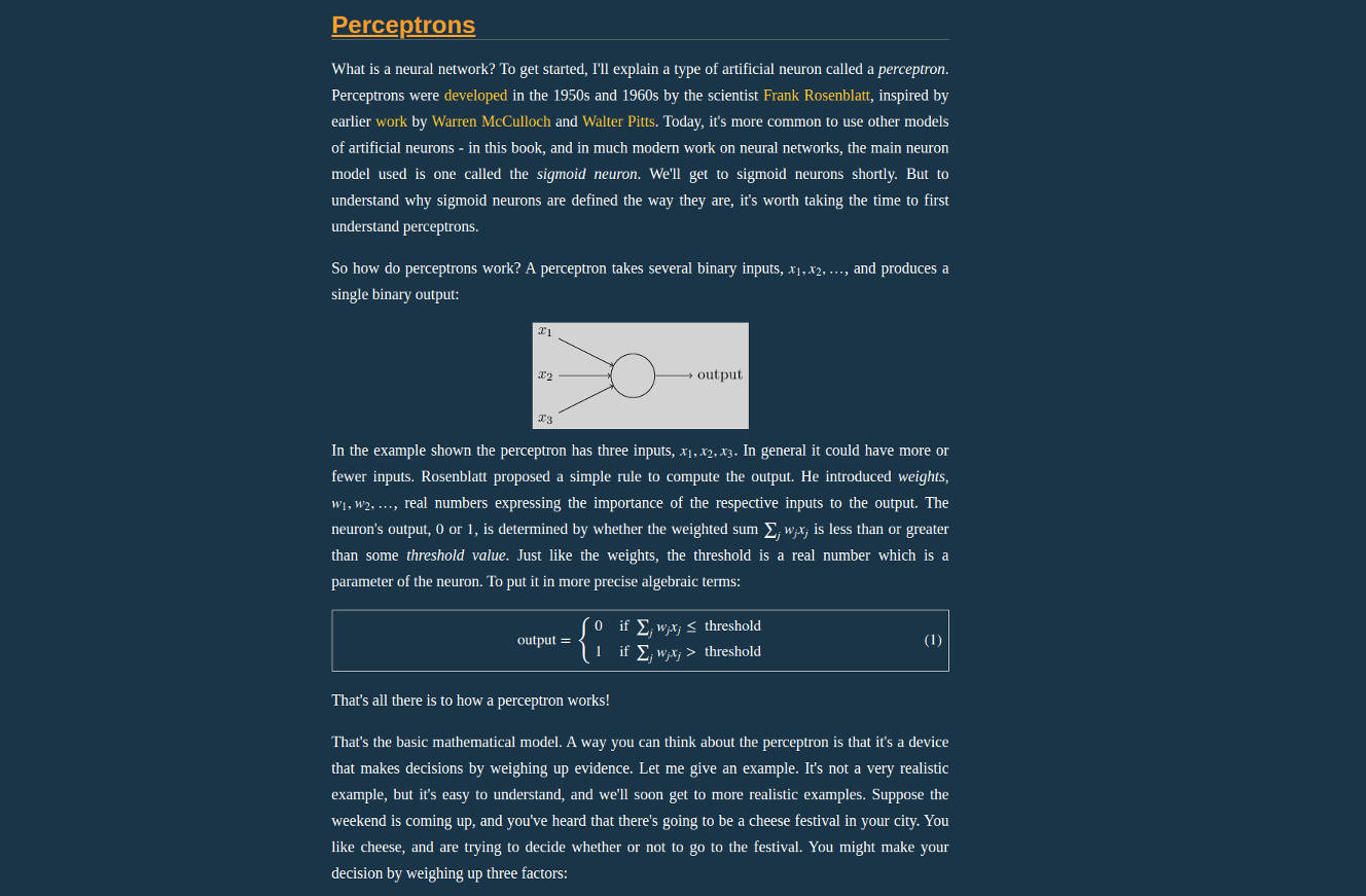 Neural Networks And Deep Learning: Cobalt Readable