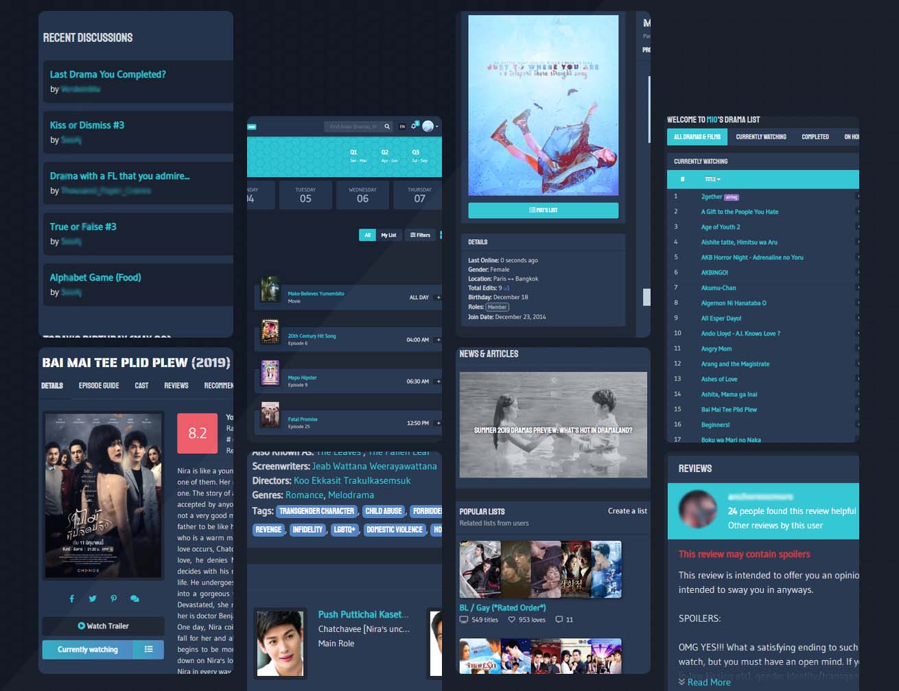 MyDramaList #01 - Dark Blue