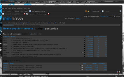 Mininova Dark Grey Perfection + Forum (tjW)