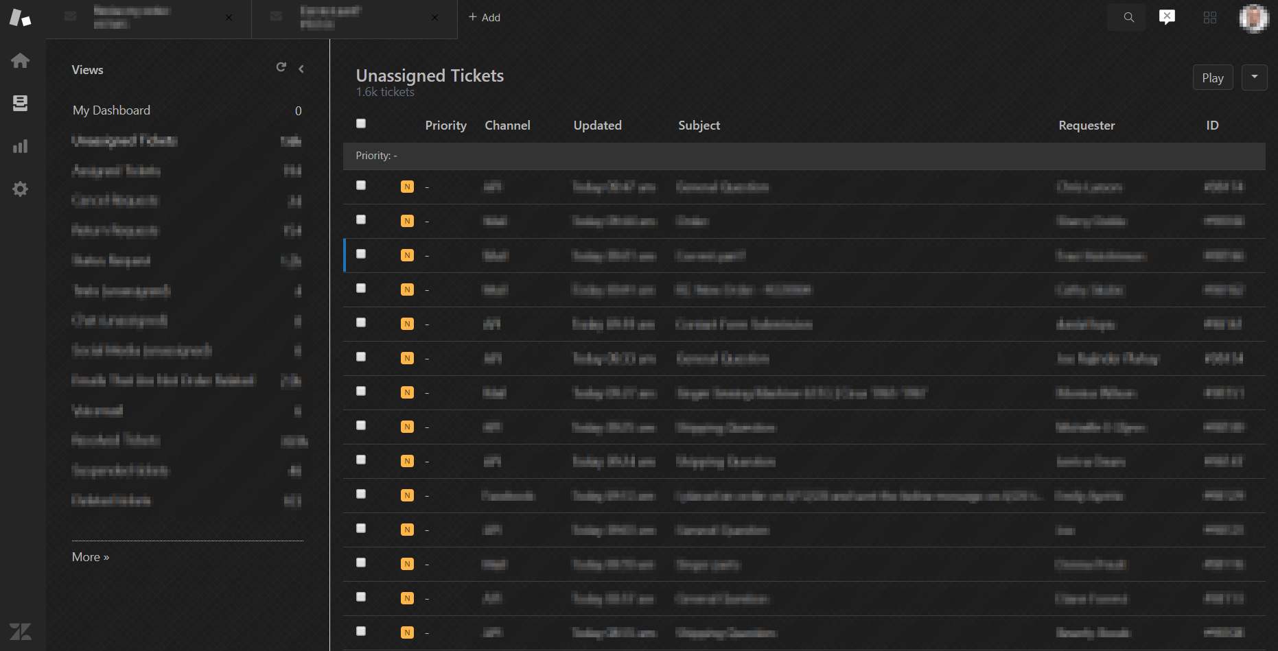 DarkDesk for ZenDesk