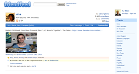 Cleaner FriendFeed Widescreen (05/29/2009)