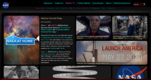 nasa.gov Dark by BamaBraves