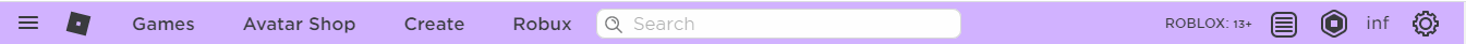 Purple Theme for Roblox (may be broken)