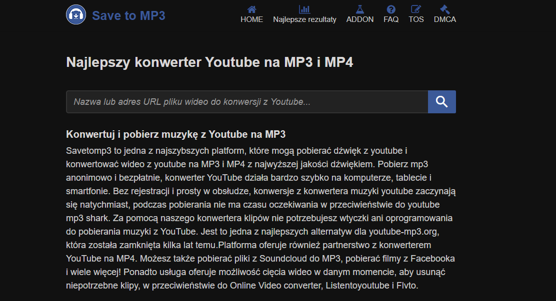 Black Save to MP3