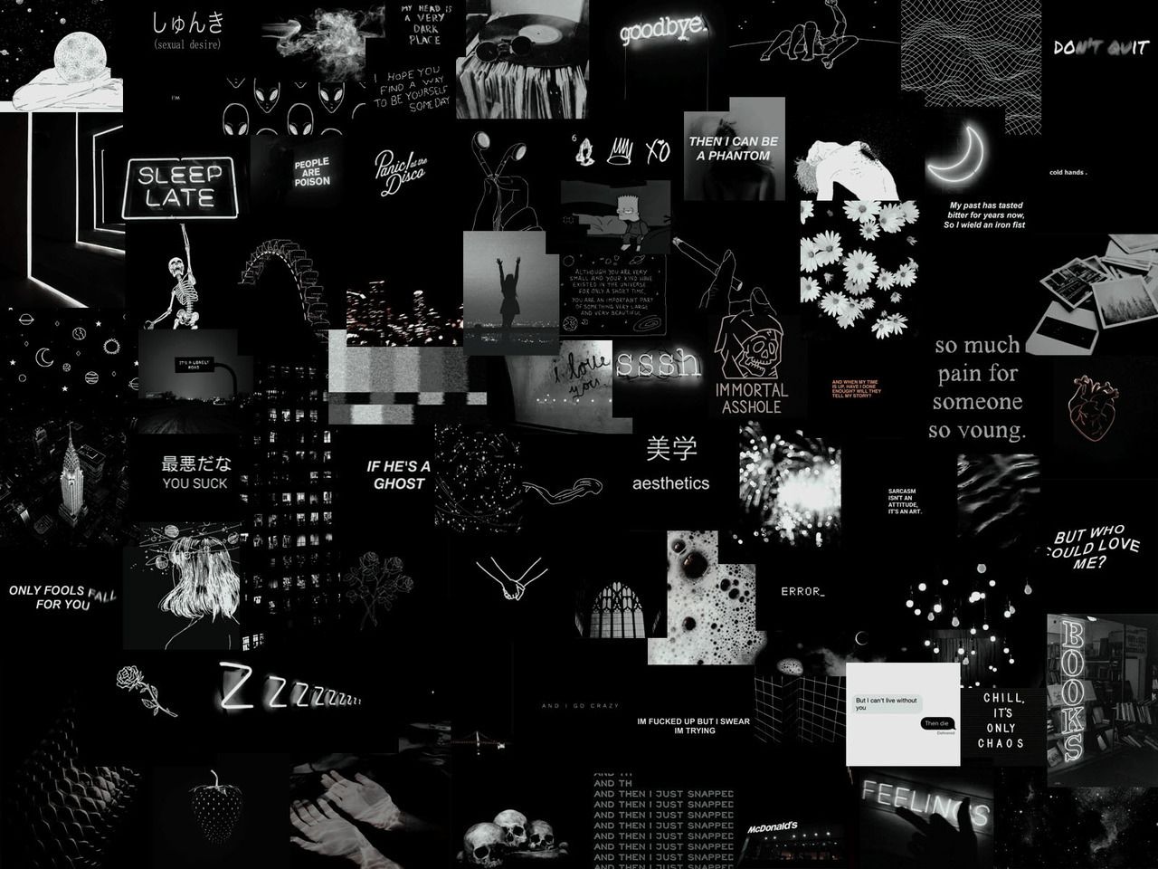black aesthetic theme for roblox