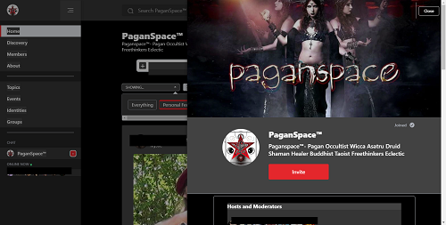paganspace.net - Dark Theme