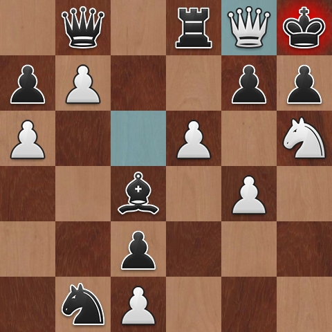 Lichess Last Move Blue Highlight