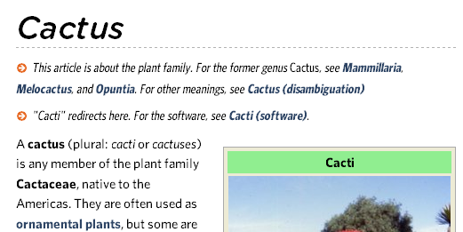 Wikipedia For Typophiles PLUS