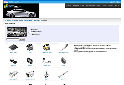 bmwfans.info - white background