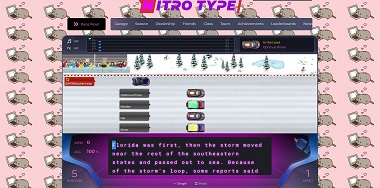 NitroType Pusheen Theme