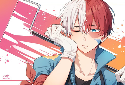Todoroki Shoto Google style