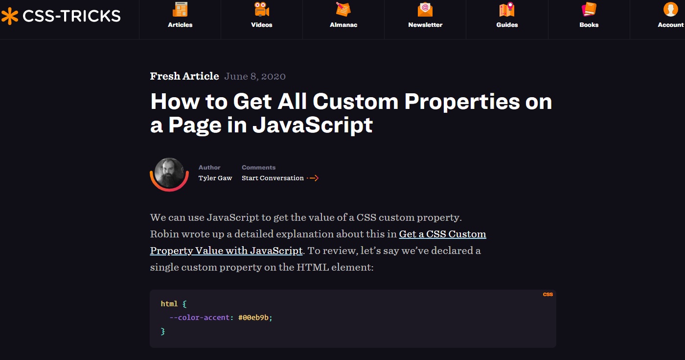 Darker CSS-Tricks
