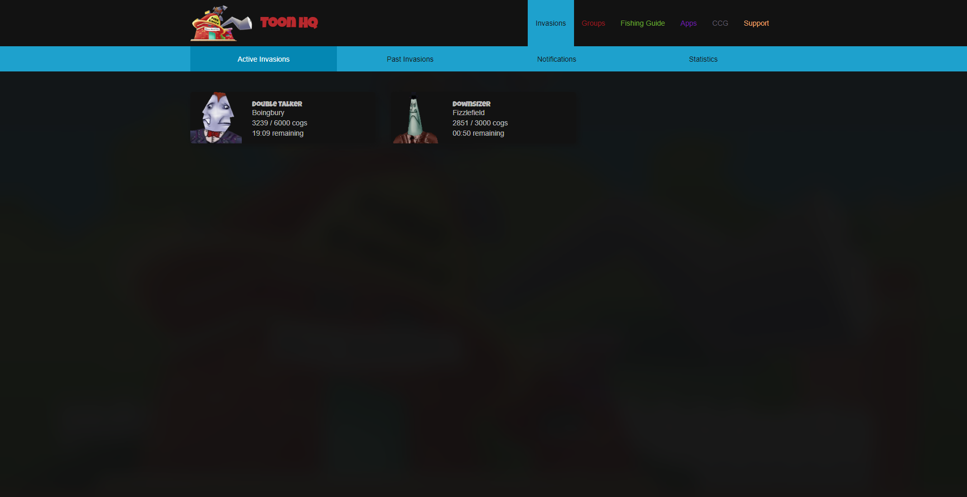 ToonHQ Dark Theme