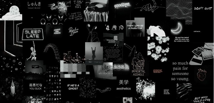 PERSONAL ~~ aesthetic, black wallpaper