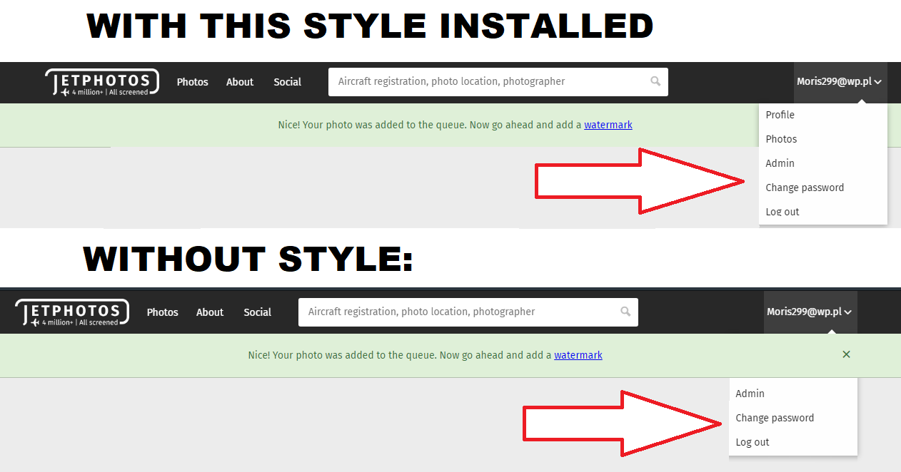 Jetphotos Alert Fix