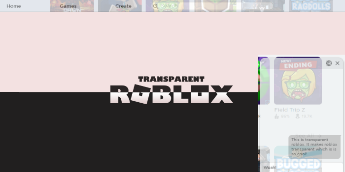 TransparentBLOX {White Theme Version}