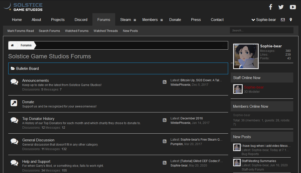 Solstice Forums (Dark)