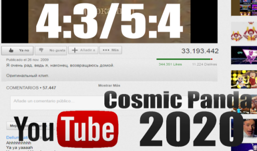 Cosmic Panda 2020 4:3/5:4 en Español