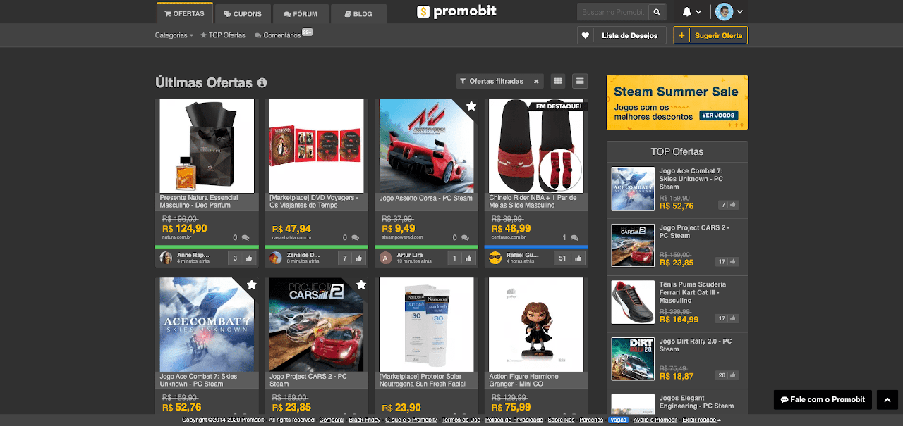 Darkbit - Dark Mode para o Promobit
