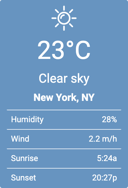 weather style black