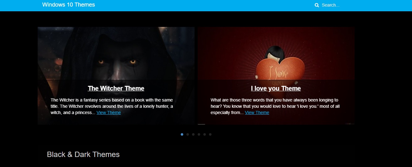 themepack.me Dark Theme