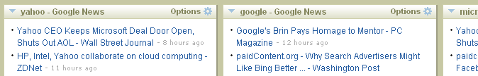 MyYahoo Old-Collapse Style