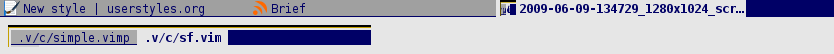 Vim-like tabs for firefox 3.*