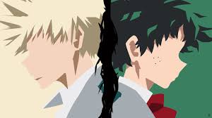 Deku and Bakugo