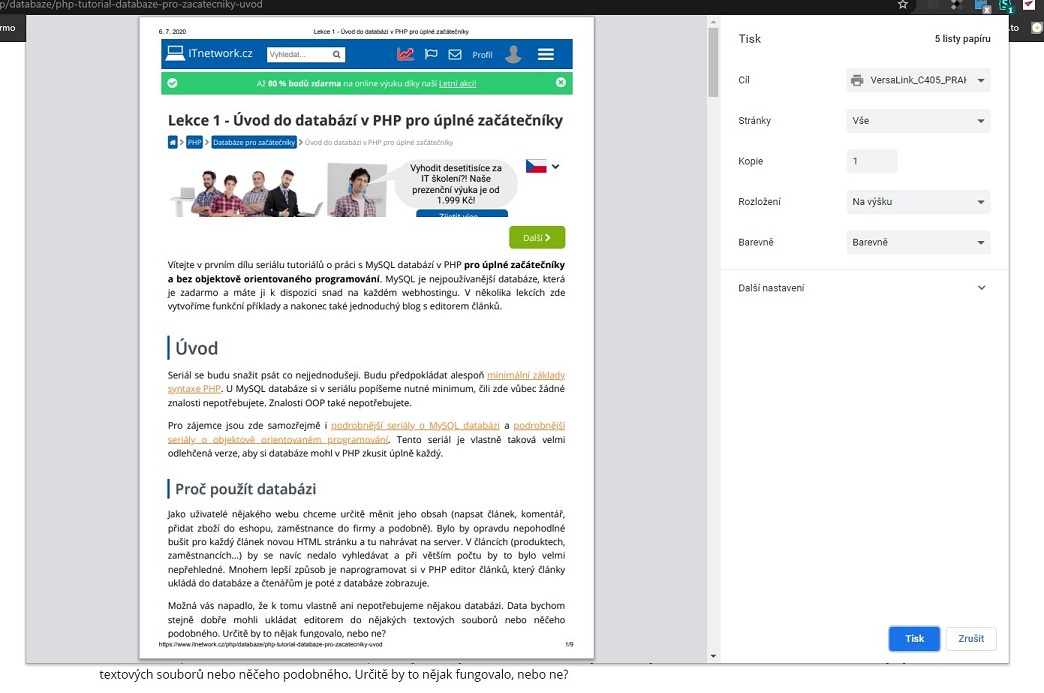 www.itnetwork.cz - PRINT